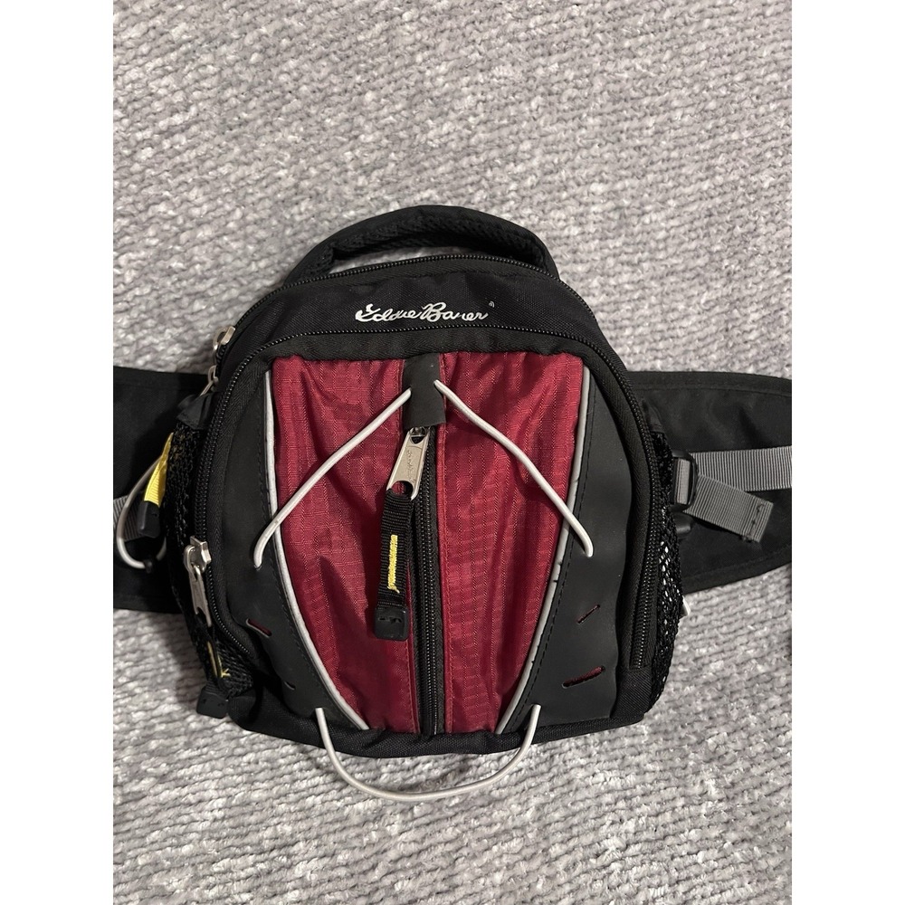 Eddie Bauer Waist Lumbar Hiking Fanny Pack Bag Outdoor (b10)